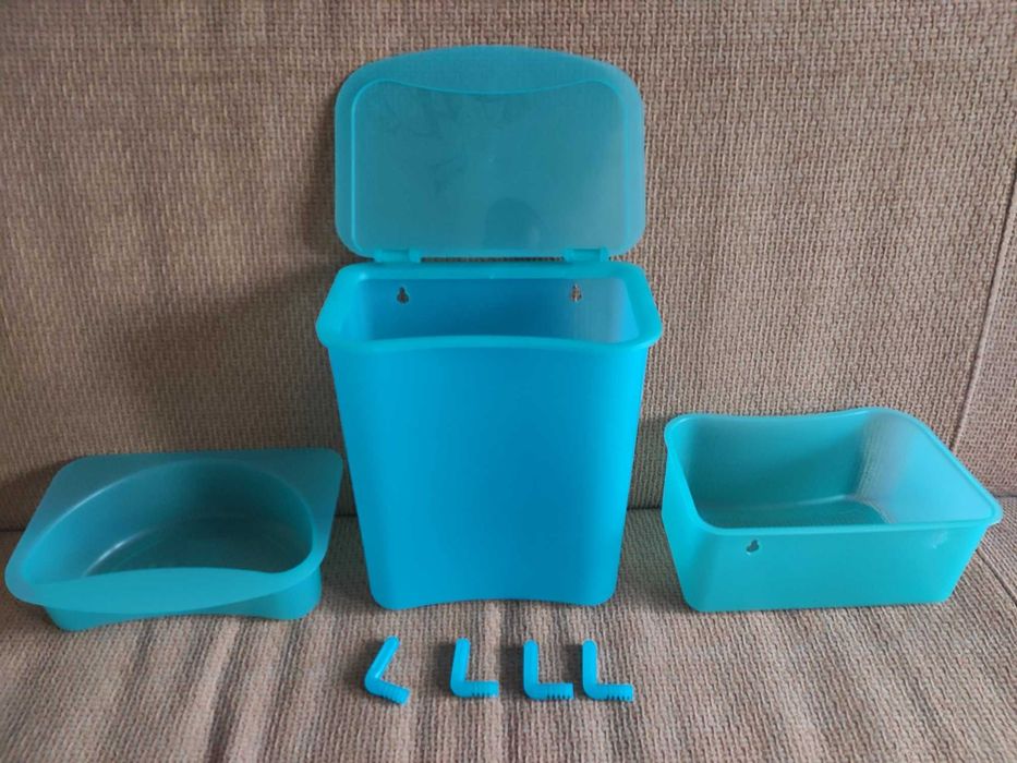 Ikea zestaw pojemników do zawieszania