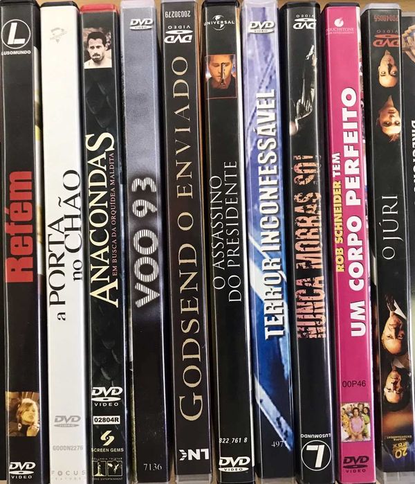 Lote 43 DVDs Originais (3)