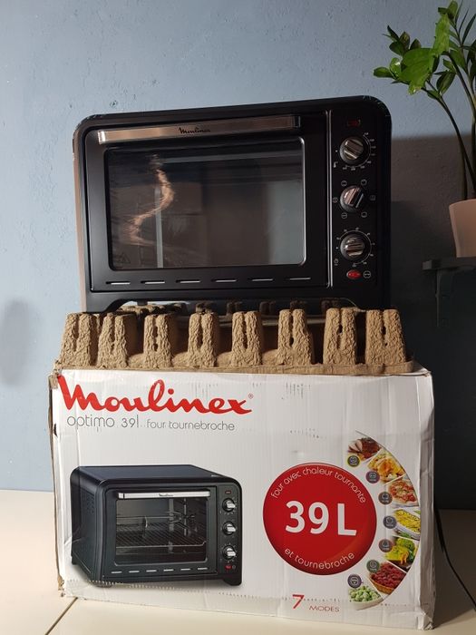 Nowy Piekarnik Moulinex  39 l czarny