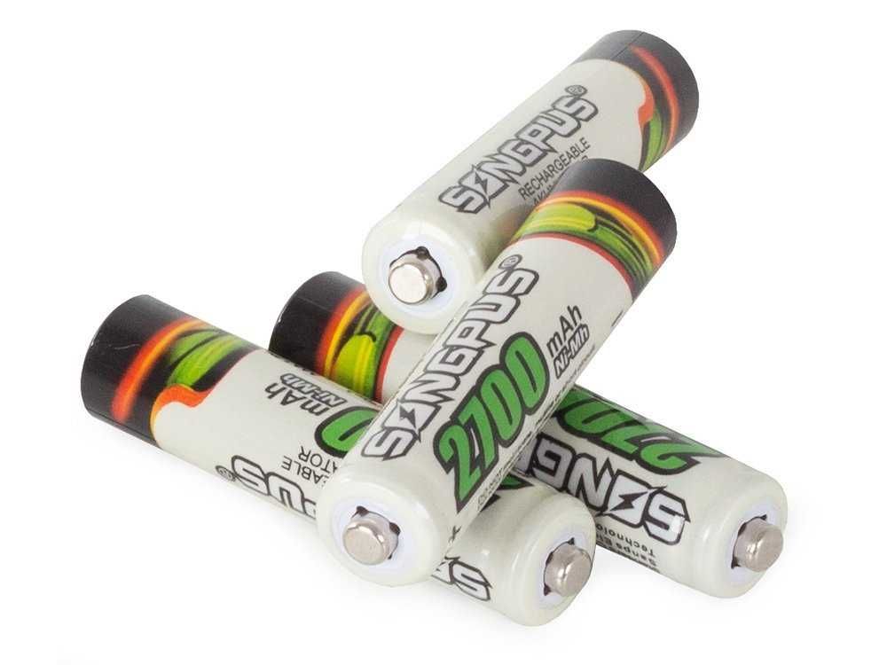 Baterie akumulatorki AAA R3 UP TO 2700mAh 4 sztuki zestaw