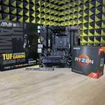 Комплект Ryzen 7 5800X, Asus Tuf B550 материнська плата, процесор
