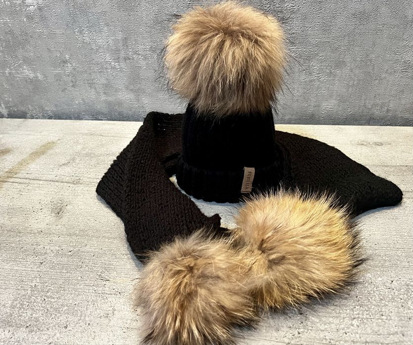 Комплект шарф, шапка