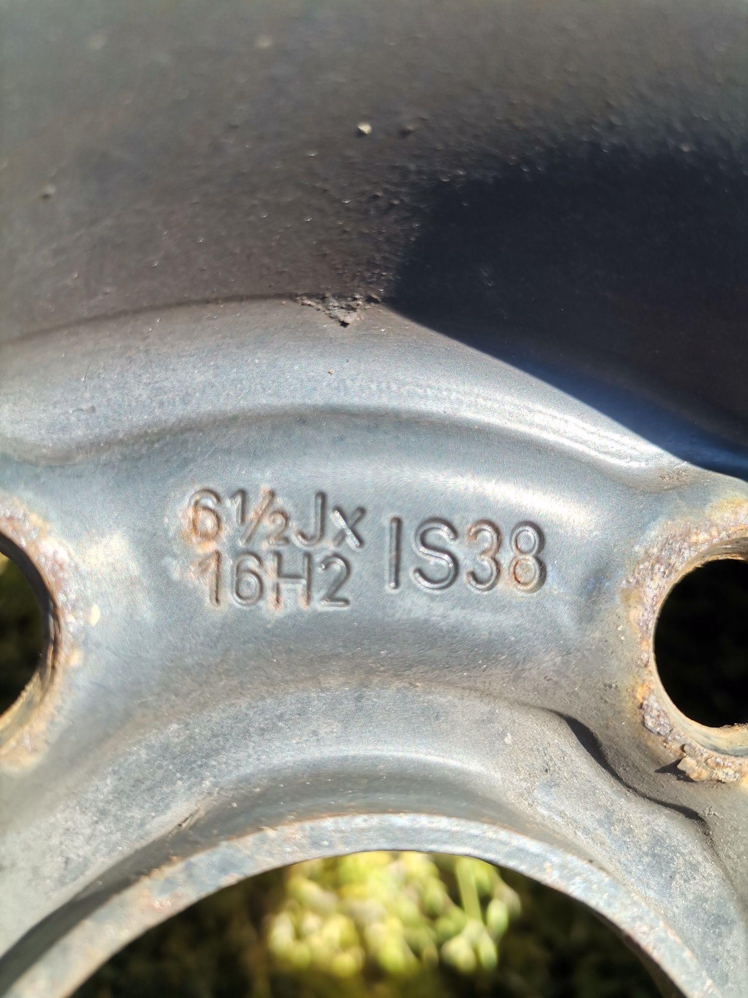 Felgi stalowe 16" 5x105, od Opla Mokki, opony uniroyal MS plus 77 zima