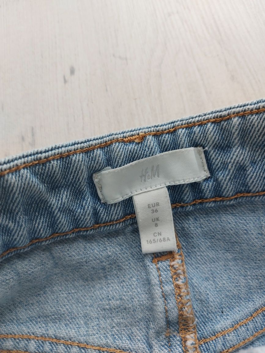 Spódniczka jeansowa mini 36 H&M