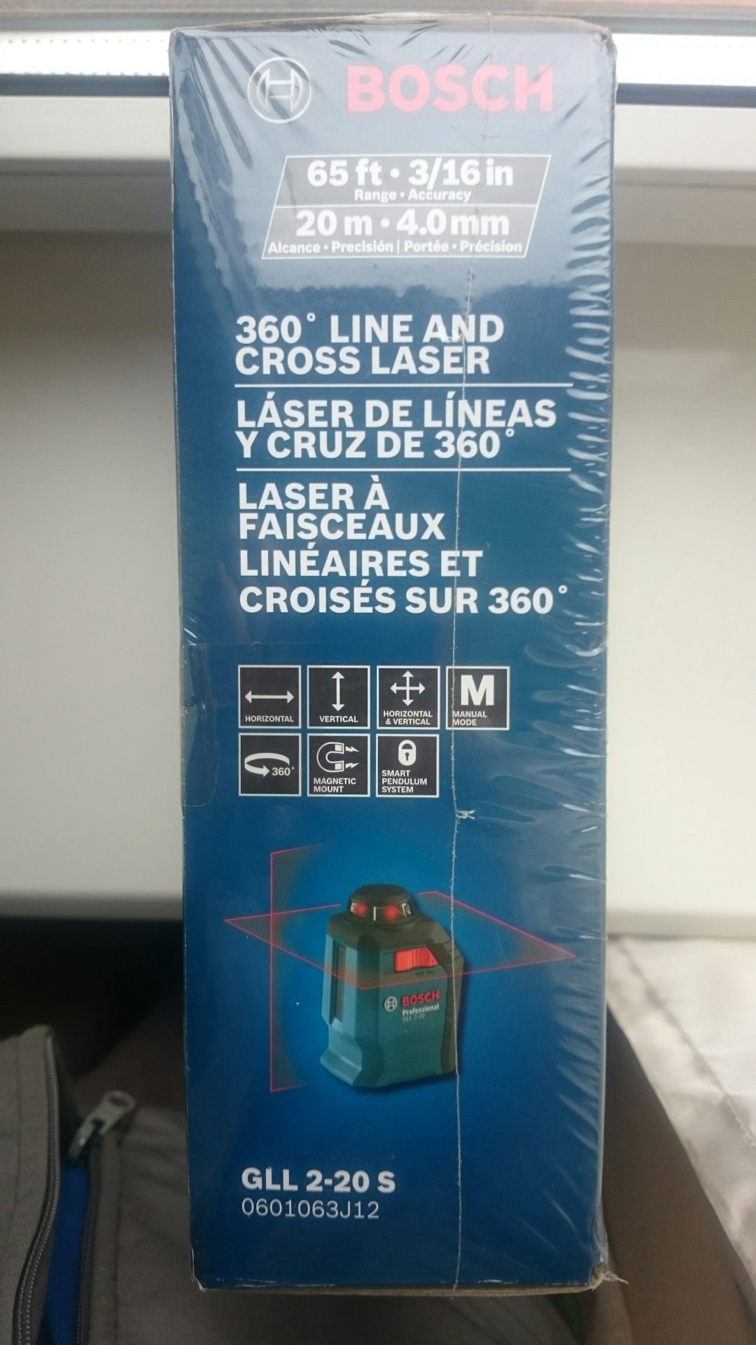 Уровень лазерный нивелир BOSCH GLL2-20S professional