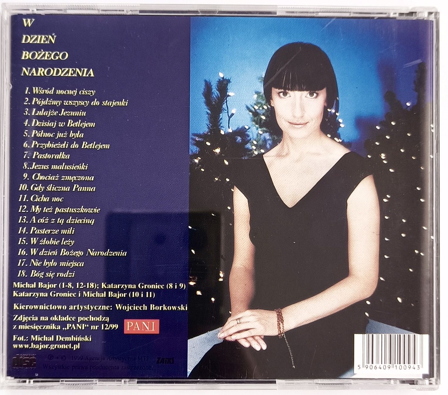 Kolędy Michał Bajor Katarzyna Groniec W Dzień Bożego Narodzenia 1999r