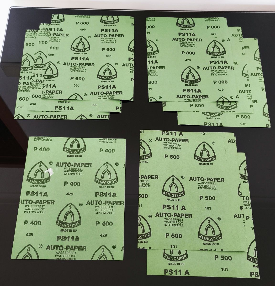 Lixas de papel  gr400/500/600/800