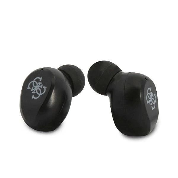 Słuchawki Bluetooth Guess TWS + stacja dokująca - czarne