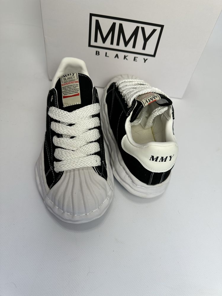 MMY BLAKEY Maison Mihara Yasuhiro 44 43 кеди кросівки чорні кеды 45 42