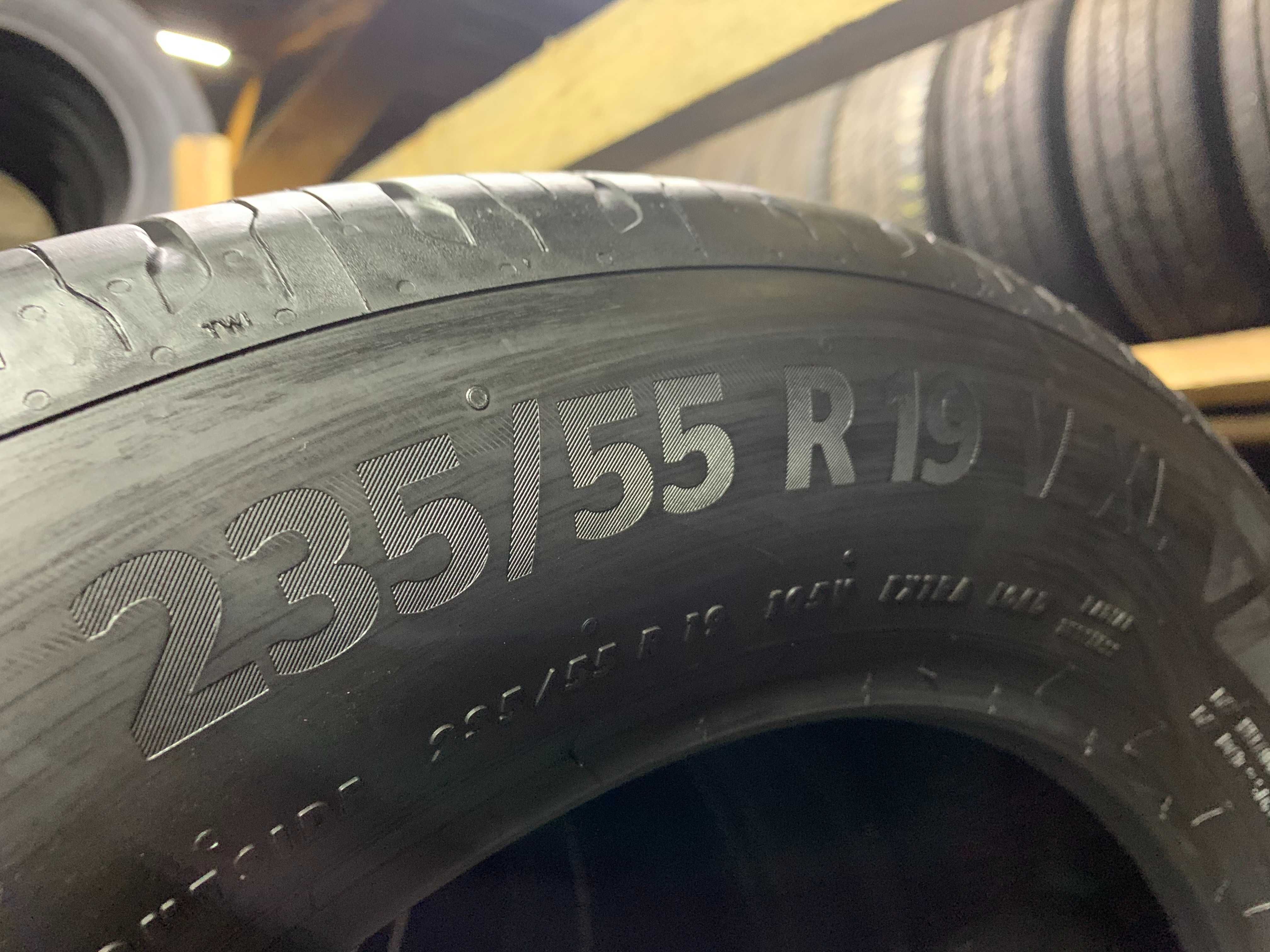 Шини літо 235/55R19 Continental EcoContact 6 2019рік 4шт