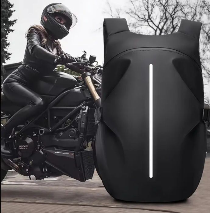 Фірмовий мото рюкзак чорний.Терміново!