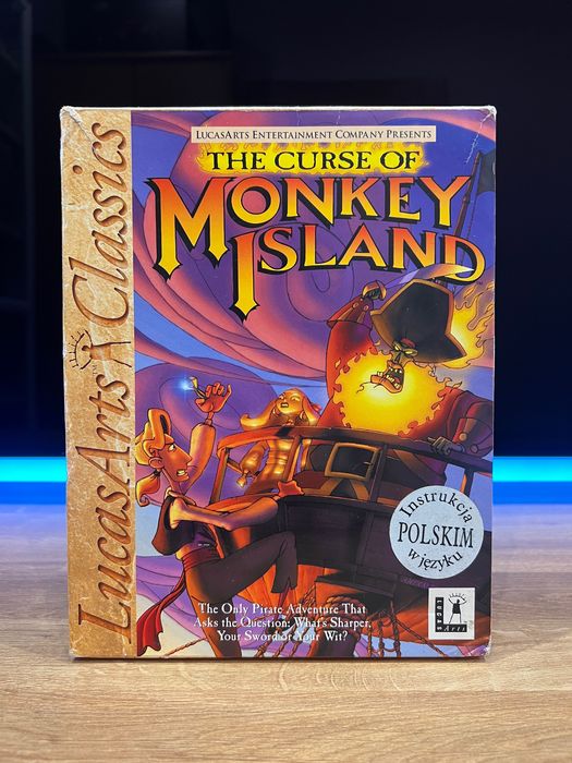 The Curse of Monkey Island (PC PL 1997) BIG BOX polskie wydanie