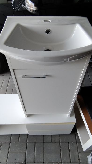 Umywalka z szafką 80x44x25 cm