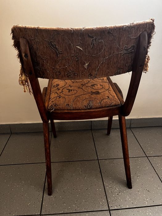 Prl Krzesło Bumerang Gościcińska Fabryka Mebli lata 60 vintage