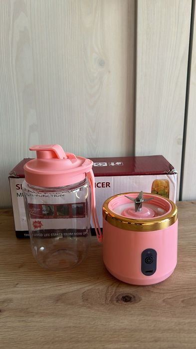 Nowy blender przenośny + prezent słuchawki bezprzewodowe