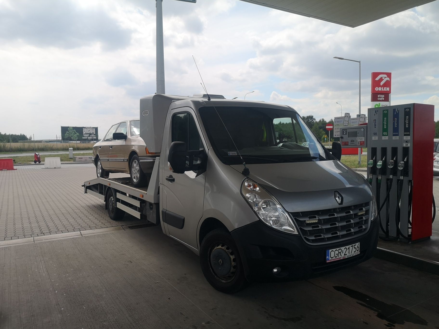 Pomoc Drogowa Grudziądz Autostrada A1 Holowanie  Laweta  Auto laweta