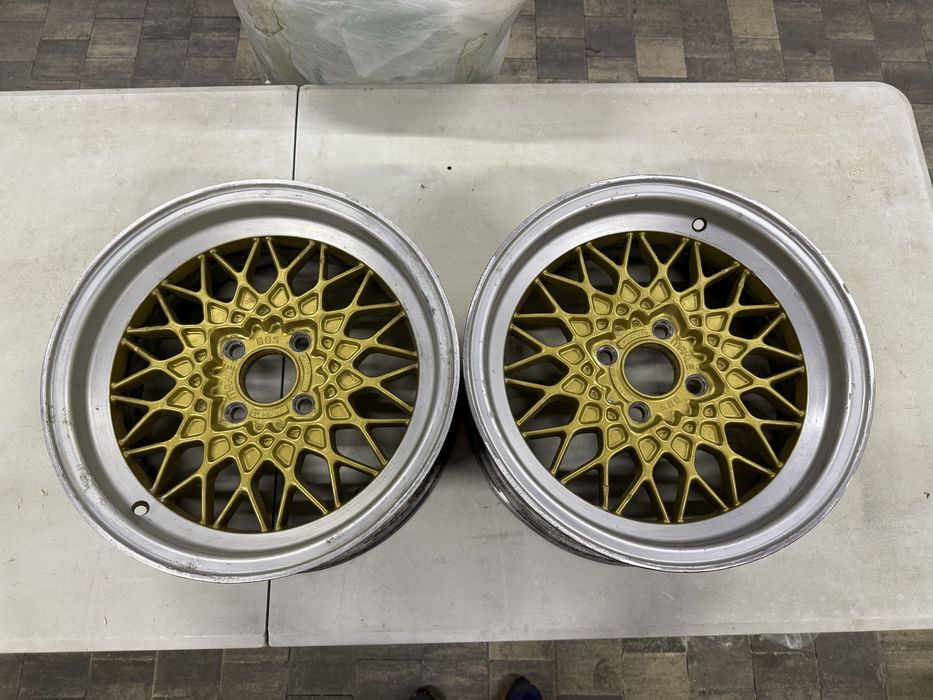Dwie felgi BBS Mahle 15x6 et 13 rozstaw 4x100 (bmw, honda, vw)