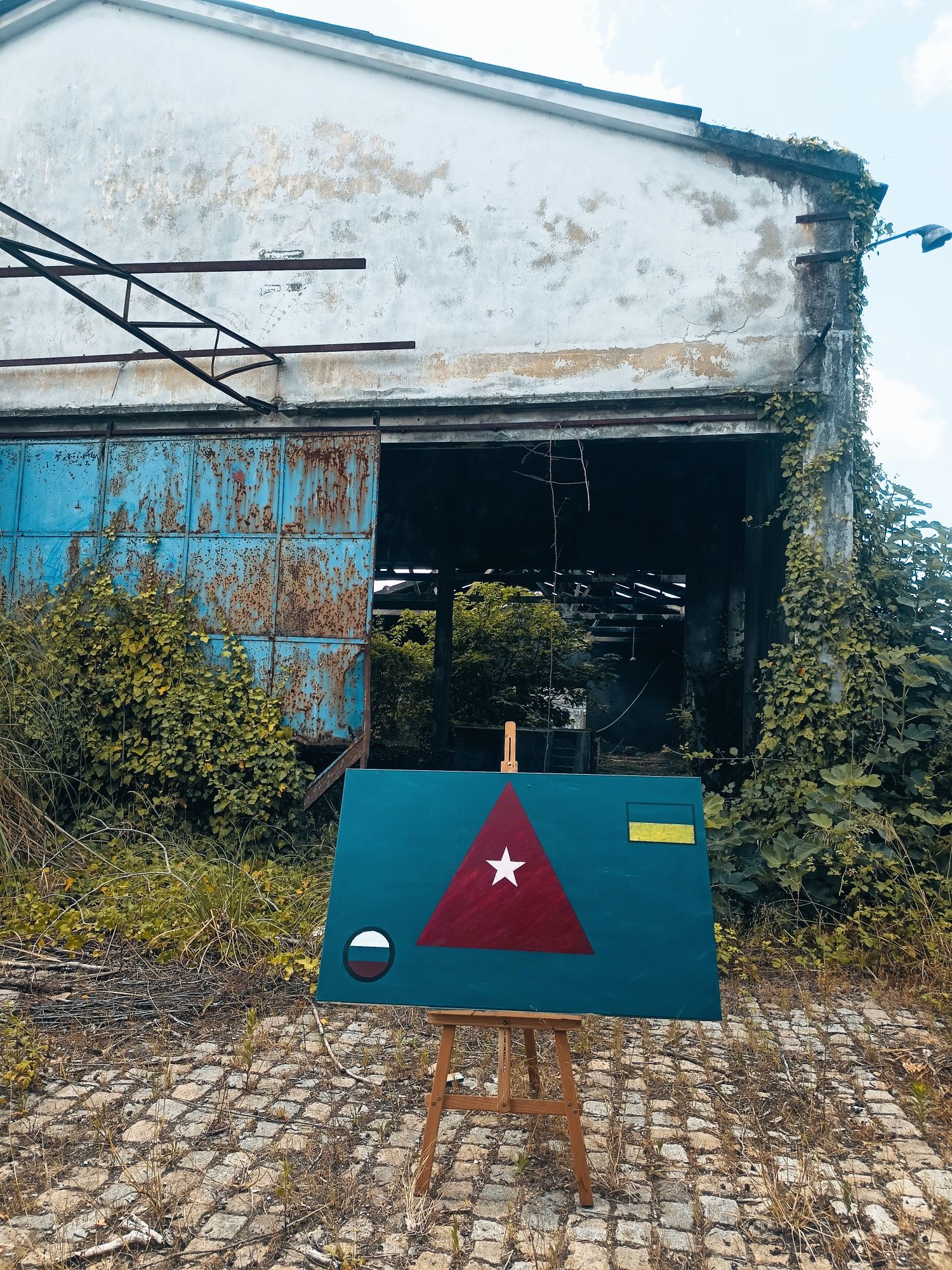 Óleo sobre tela.