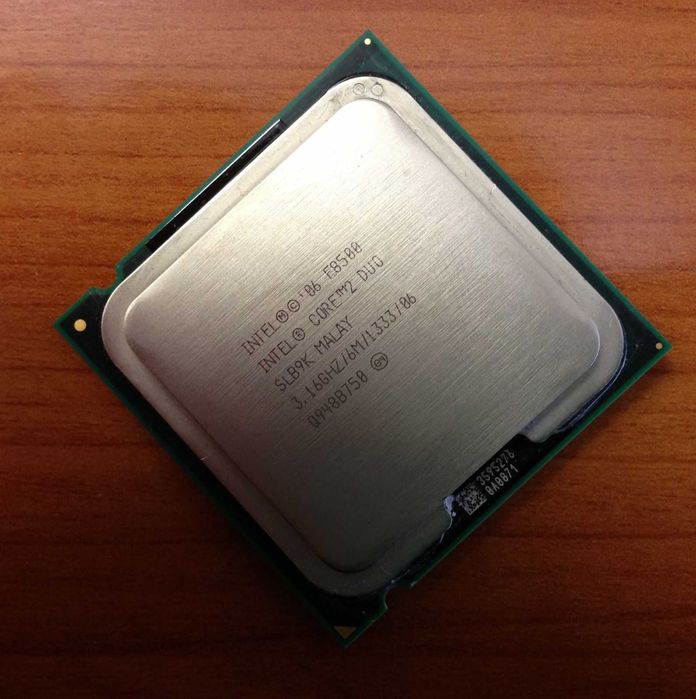Intel e8500 3.16 Ггц, сокет 775