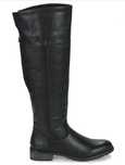 Botas pretas de cano alto