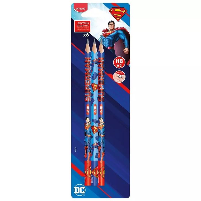 Ołówek Superman HB 6szt MAPED. Maped