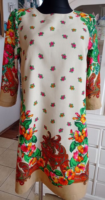 Sukienka damska folk