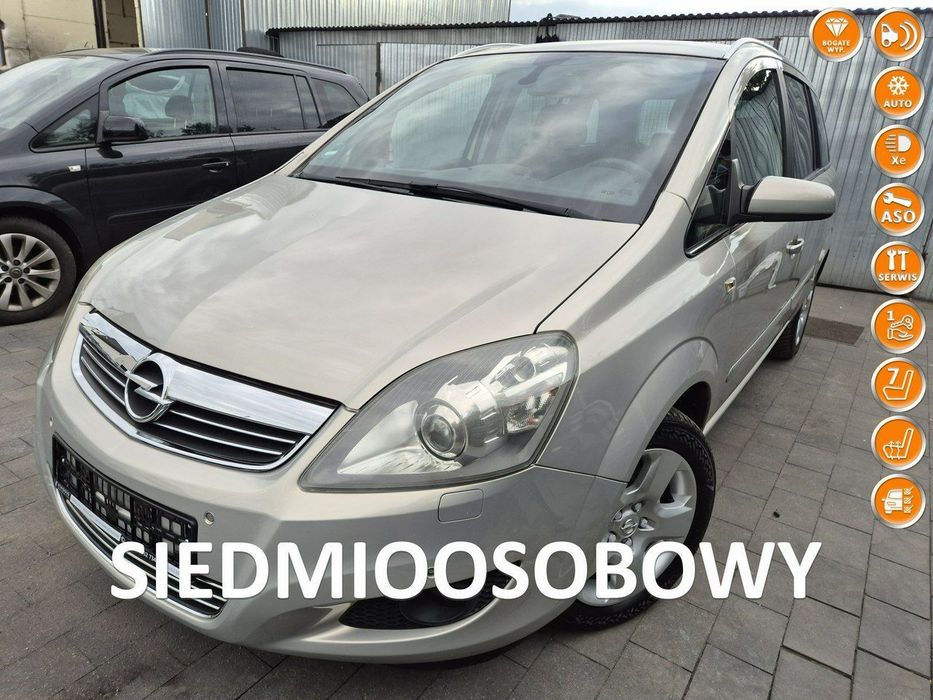 Opel Zafira Zafira 1.8 benzyna Innovation 140km XENON pdc 7 foteli SERWIS 2008
