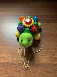 Vtech kids pull and play żółw interaktywna zabawka po angielsku