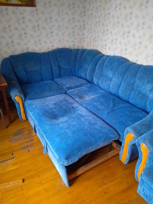 Диван розкладний з креслом