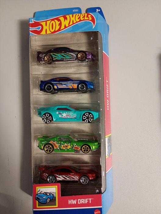 Hot wheels 5-pak