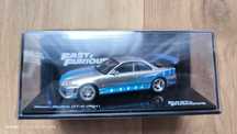 Deagostini Nissan Skyline R34 szybcy i wściekli skala 1:64