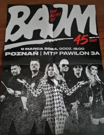 2 Bilety na Koncert Bajm w Poznaniu