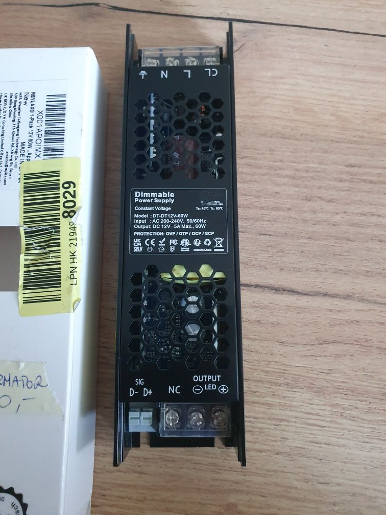 REYLAX Sterownik LED 12 V 150 W 12,5 A,