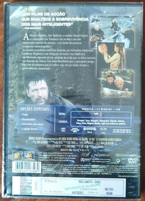 No Limite - The Edge - 1997 - DVD