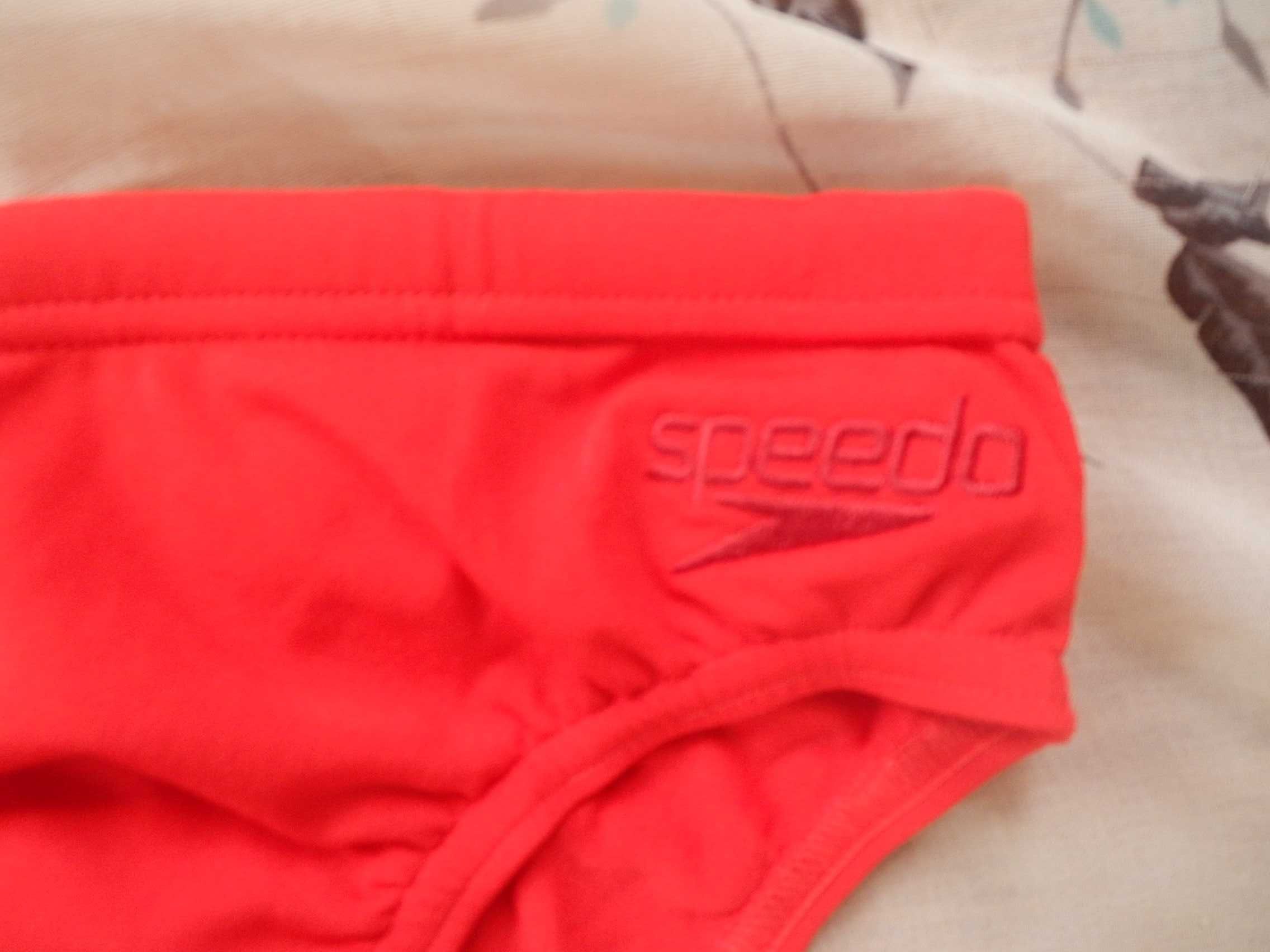 Wyprzedaż->Slipy dziecięce Speedo czerwony szerokość 31 cm x 2 ostatni