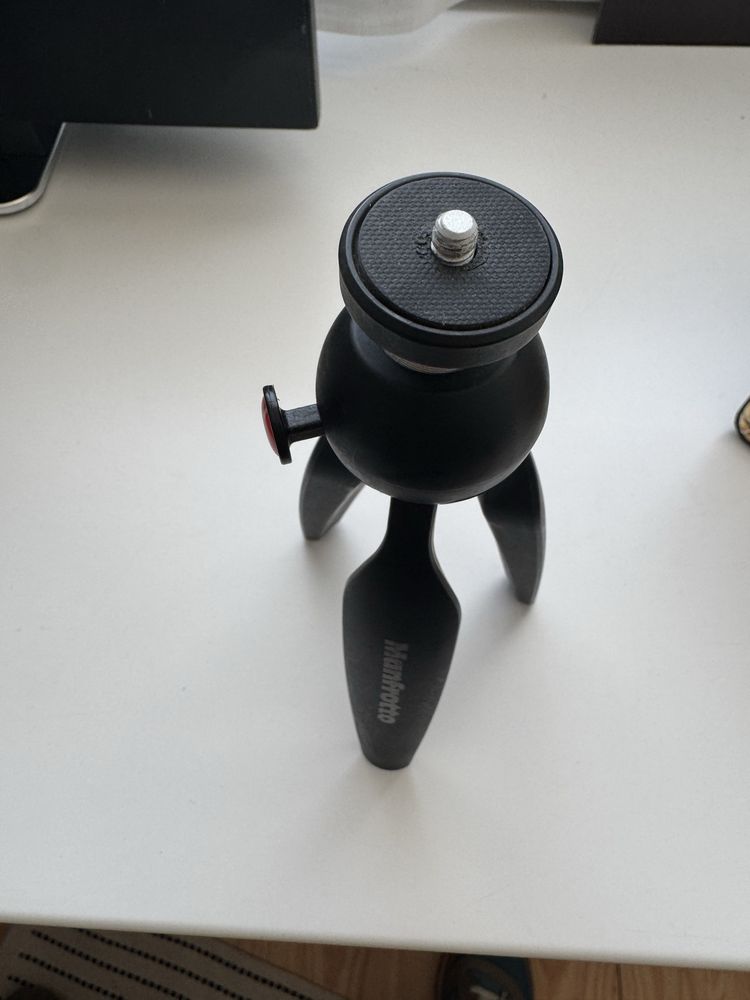 Manfrotto tripé fotografia