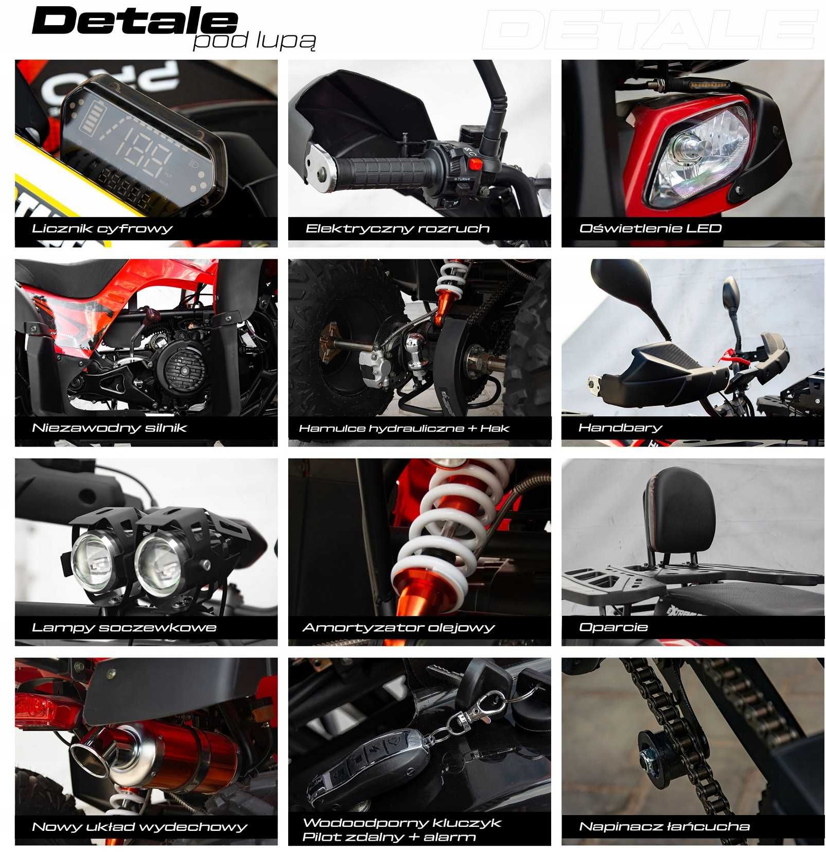 Quad Xtr 200\250 cc Hummer Odśnieżarka pług wyciągarka dostawa gratis