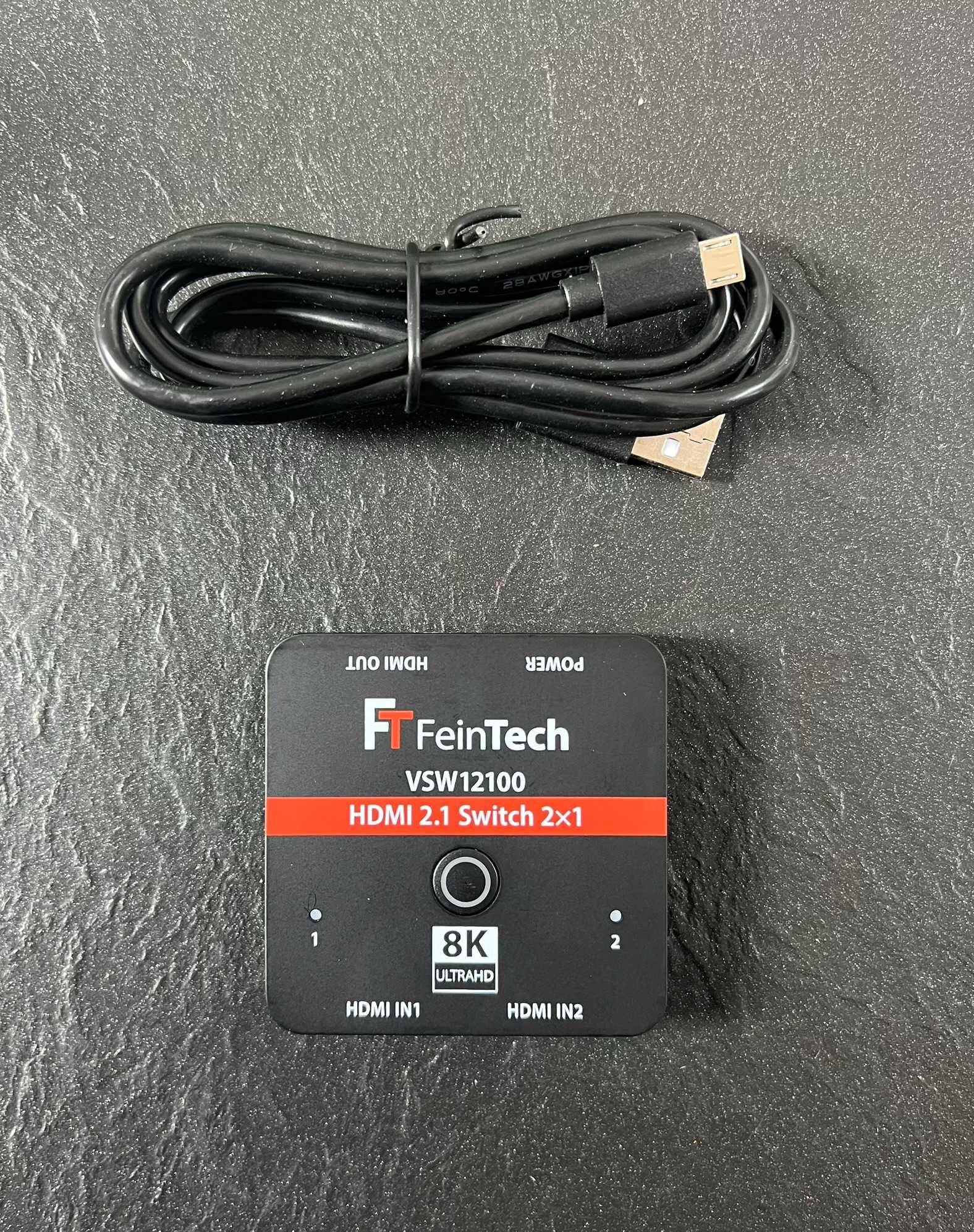 FeinTech VSW12100 HDMI 2.1 Switch 2 w 1