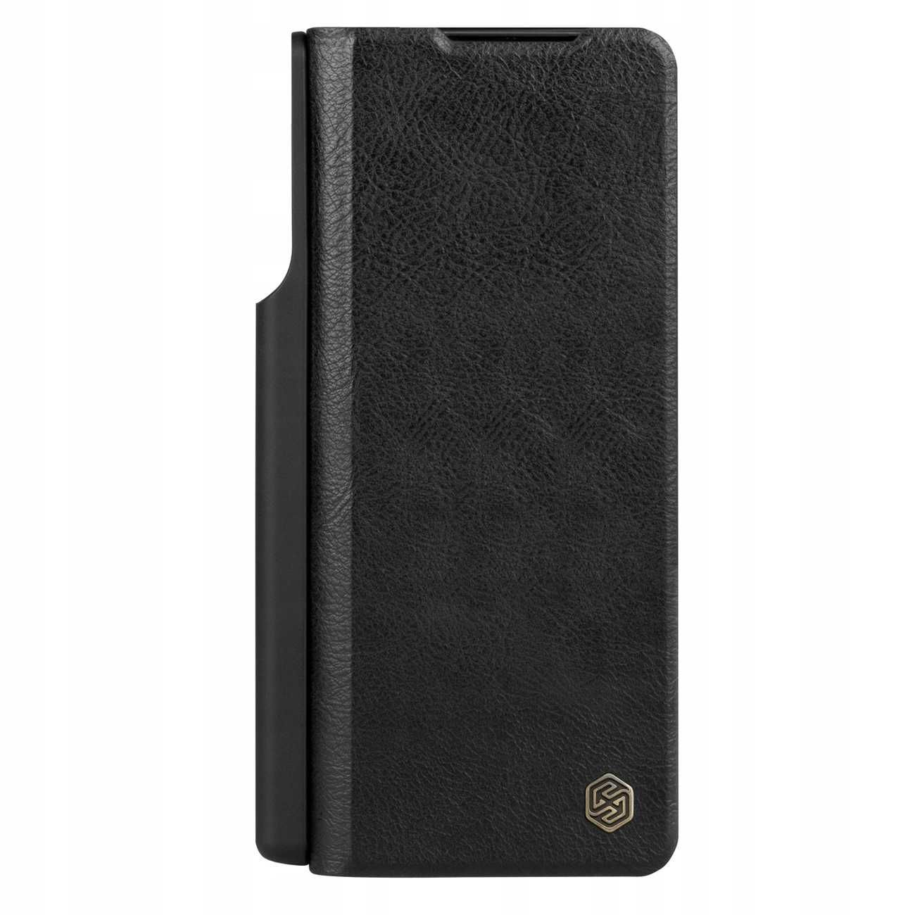 Etui Nillkin Qin Leather Pro czarne do Samsung Galaxy Z Fold 5