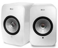 Colunas activas KEF LSX Brancas