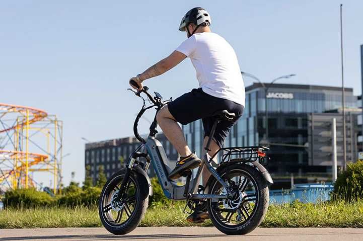 Romer Pro, Jobobiek, rower elektryczny - składak, grube opony, GRATIS