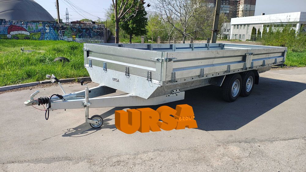 Причіп, платформа. Бортова платформа. 5,1х2,1