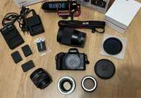 Canon M 50 + Sigma 16 mm. Conjunto grande