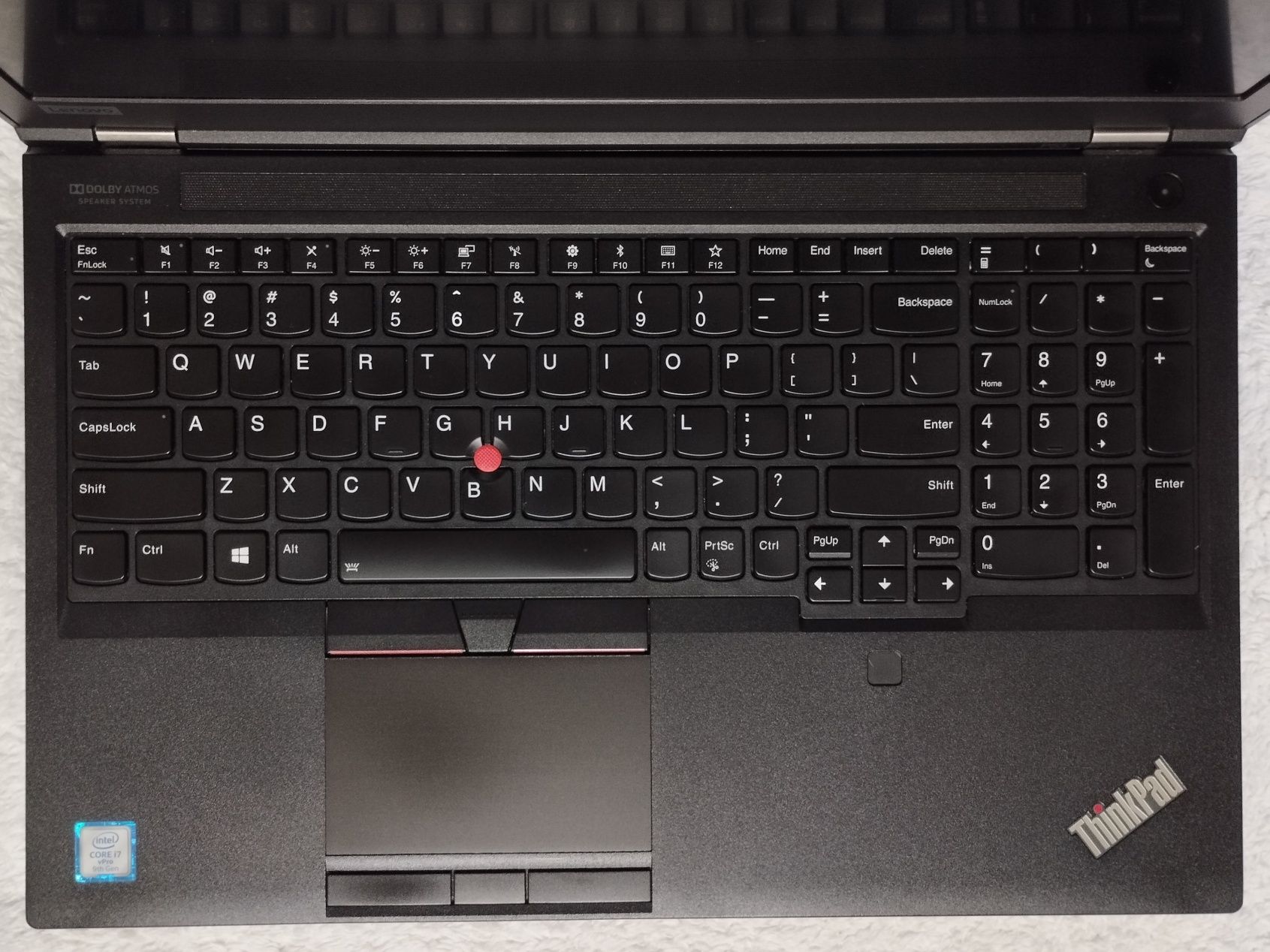 Lenovo ThinkPad P53 UHD 4k i7-9750H/16gb DDR4/SSD 250gb/NVidia T2000