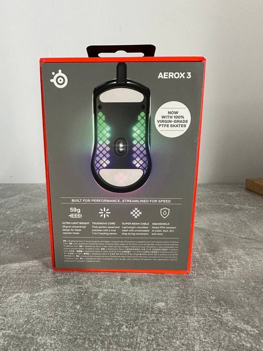 Миша SteelSeries Aerox 3 USB Onyx