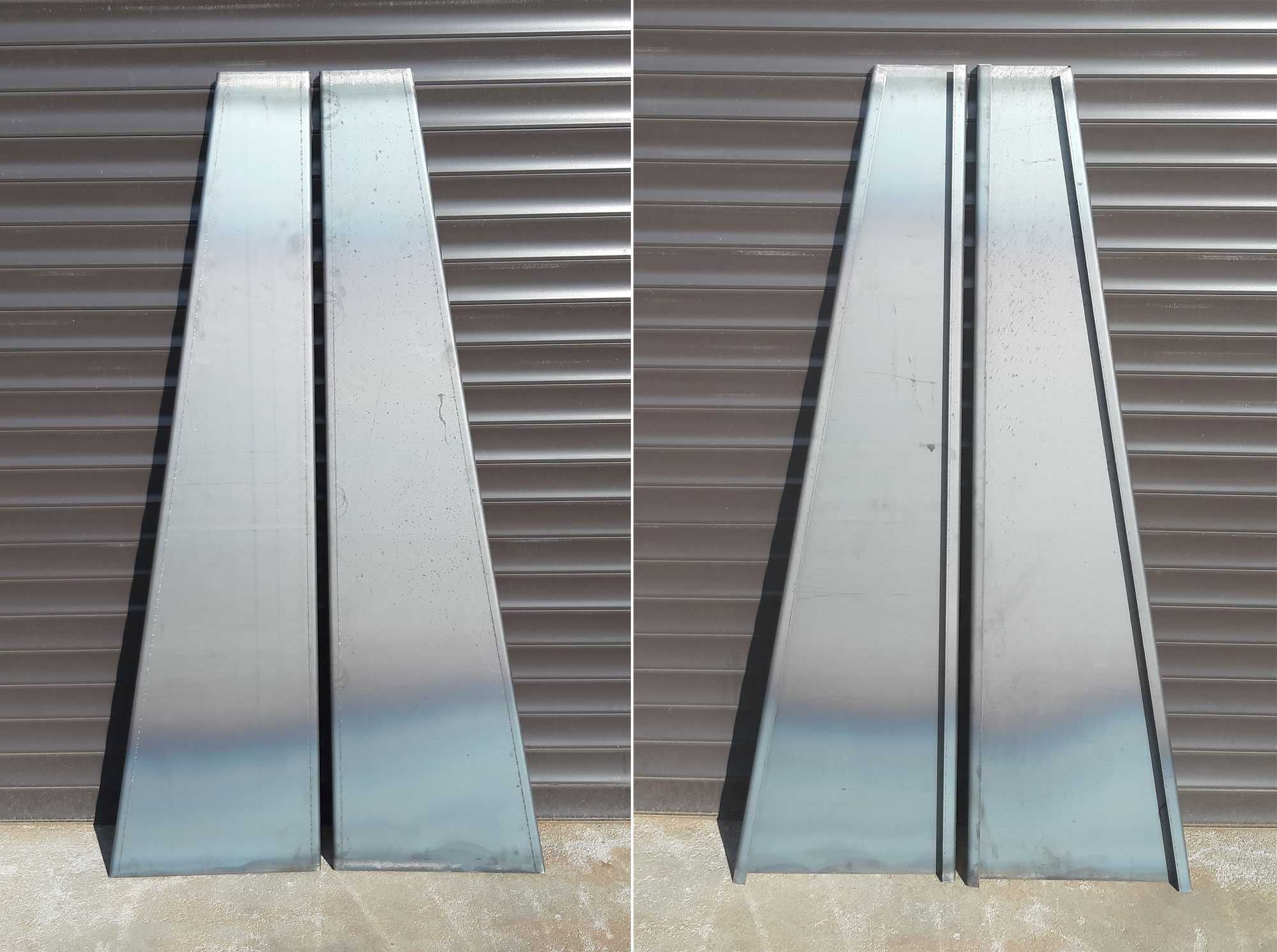 Reling Belka zakabinowa /ochronna aluminiowa wys. 1500mm Laweta Najazd