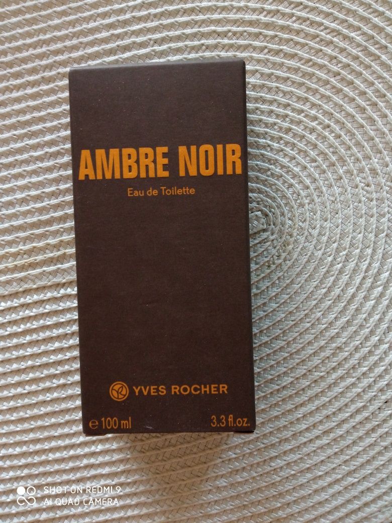 Męska woda toaletowa Yves Rocher Ambre Ambre Noir  100ml.
