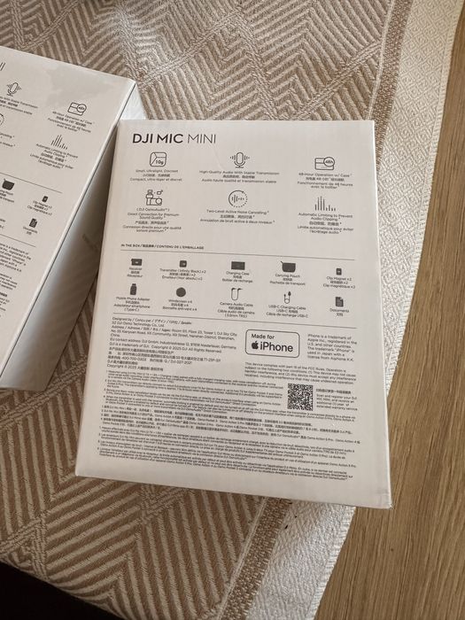 DJI Mic Mini 2TX + 1RX + Charging Case