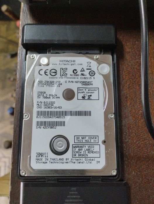 Жёсткий диск от нетбука