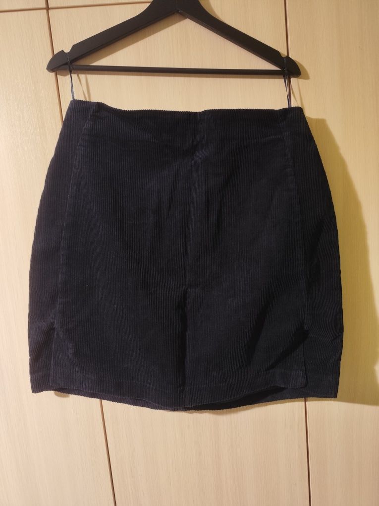 Nowa sztruksowa spódnica mini, next r.42